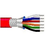 Belden 83556 002100 ອອດິໂອ, ການຄວບຄຸມ ແລະ ເຄື່ອງມືວັດຕົວ 22AWG 6C SHIELD 100ft SPOOL ແດງ