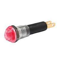 Mallory Sonalert FL1P-8NJ-2-R2V ໄຟສະແດງບົດບົວ LED ແດງ 8MM ແມັດ 2VAC/DC