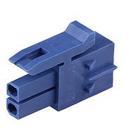 Molex 206461-0403 ຮູງຮັບ Receptacle Micro-Fit+ Versa Color Rec Housing Dual Row 4 Ckts GloWire Blu