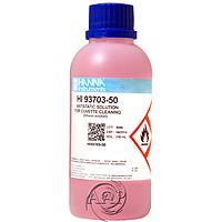 HANNA HI93703-50 ການແກ້ໄຂການທໍາຄວາມສະອາດ Cuvette (230 mL)