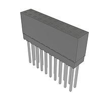 Samtec ESQ-110-14-T-D ສໍເກດສະຕຣິບສໍເກດຍົກສູງ