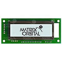 Matrix Orbital GLK12232A-25-SM-GW-LV ຈໍ LCD ກຣາຟິກອັດສະຫຼາດ 122X32 ສີເທົາ ຕົວອັກສອນ 25 KP RS232 ITF ພື້ນຫຼັງຂາວ