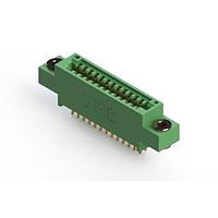 EDAC 345-026-556-803 With Flanges .100" (2.54mm) Pitch Card Edge Connector