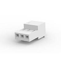 AMP Connectors - TE Connectivity 3-640441-3 ຮູງຮັບ Receptacle ປິດບໍ່ມີ TABS 3P ຂາວ ບ່ອນທິນ 24 AWG