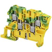 Entrelec - TE Connectivity ZS6-4S-PE ບລັອກຂໍ້ຕໍ່ຜ່ານ Feed Through Terminal Block Aut SNK Screw