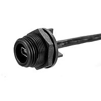 Bulgin PX0457 ການປະກອບສາຍສະເພາະຕິດຕັ້ງຫຼັງກະບອງພ້ອມສາຍນໍາ 6 ທາງ PCB