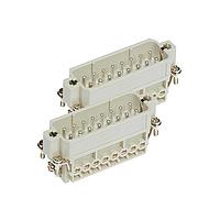 HARTING 09200162615 ອິນເຊີດ Han A16 Pos M Insert S ມີສາຍປ້ອງກັນ 17-32