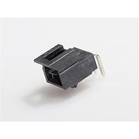 Molex 105313-1302 Shrouded NanoFit RA Hdr TH SR 2Ckt 0.76UM Au Blk
