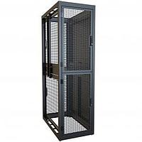 Hammond Manufacturing CLC2B42BK ຕູ້ວາງ Rack COLO 24X44X42 2 BAY ASSEMBLY