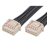 Molex 221955-1122 ສາຍສະເພາະສຳລັບສາຍ iGrid-to-iGrid (OTS) ຊຸດສະຫຼຸບສາຍແຖວຄູ່ ຍາວ 150mm 12 ວົງຈອນ ສີທຳມະຊາດ