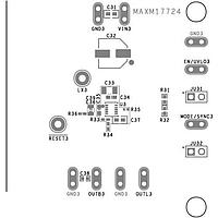 Analog Devices MAXM17724EVKIT# ການຄຸ້ມຄອງພະລັງງານ Evkit ສະເພາະ ສຳລັບ MAXM17724, ແຮງດັນປ້ອນເຂົ້າ 4.5V ຫາ 60V,