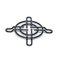 Sanyo Denki 109-059H ກາດກັນນິ້ວພັງລົມ Guard 40mm, ສີດຳ