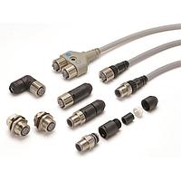 Omron Electronics XS2P-D422-S031 ຕົວເຊື່ອມມິດຕຣິກຮູບວົງ