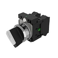 EAO 45-1828.3C90.001.408 Rotary Switches (45-1828.3C90.001.408) SELECTOR SWITCH/ MP L-R SHORT 90V WH 1NO 1NO SP