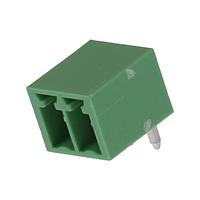 Molex 39502-6002 ຫົວຂໍ້ 3.5MM EURO HEADER RA O HEADER RA GRN 2CKT