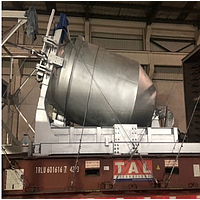 Wondery WDL-ZLQ-5000 Rotary Gas Fired Melting Furnace ສໍາລັບການເຮັດອາລູມິນຽມ ingot (5000kg)