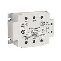 Sensata Technologies - Crydom GN350ESZ ຕົວຊີ້ວັດ SSR Relay, 3-ຟເຟສ, ຕິດຕູ້, IP20, 530VAC/50A, 18-36VAC ເຂົ້າ, Zero Cross