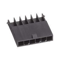 Molex 200471-0006 ກອງປະກອບ Plug Housing MINIFIT TPA2 6CKT SR PLG HSG 4.2MM 94V-0 LH