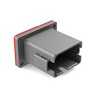 Amphenol SINE Systems AT04-12PA-PM02 ຕົວເຊື່ອມ 12 ຂາຍອງ Rec ມີ Pnl Mnt Seal Flng & ສີແດງ. Di