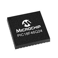 Microchip Technology PIC18F46Q24-I/MP ມາຄຣອຄຄອນໂຕເລີ 64KB Flash, 4KB RAM, 512bytes EEPROM, MVIO, 10b ADC2, 8b DAC, ACP, Comp, PWM,