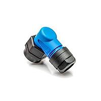 Amphenol Tuchel C016 G09 042 G10 X ຄລັມປ໌ສາຍສະບັບ / Backshells R/A BACK SHELL BLUE ລາຄາຕໍ່ຊຸດ