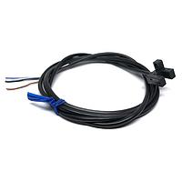 Omron Automation and Safety EE-SX952P-W 1M ອອບຕິຄ້າສະວິດ, ການຜ່ານສະແດງ, ອອກພວດໂຟຕໂຣນທຣັນຊິດ F-shp 5mm PW PNP 1M