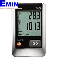 TESTO 176 P1 ຄວາມກົດດັນ, ອຸນຫະພູມ, ຕົວບັນທຶກຂໍ້ມູນ RH (-20 ~ +70 °C; 0 ~ 100 %RH; 600 ~ 1100 mbar, IP 54)