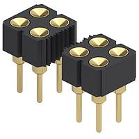 Mill-Max 419-10-264-00-006000 Headers .100" 64P 2R ສປຣິງ MATE W/.042" PLNGR