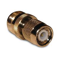 Amphenol RF 242131 ຕົວແປ RF - ລະຫວ່າງຊຸດ N JACK ໄປ TNC PLUG ADAPTER