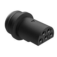 Amphenol SINE Systems 044 103 10005 ປລັກສີມຕົວຍີງ 5 ຕຳແໜ່ງ, ປະເພດມາດຕະຖານ