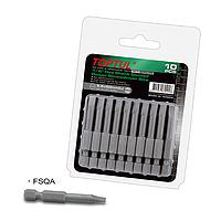 TOPTUL FSQA0803G Hex Shank Slotted Screwdriver (3 mm 1/4" (50mm))
