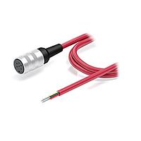 FUTEK ZCC910 6 Pin Binder ກັບສະພາແຫ່ງສາຍ (For TRD300, TRS300, TRH300)