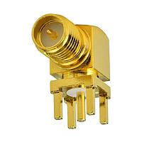 Antenova CSMARPJ040 ຕົວເຊື່ອມຕໍ່ PCB ຕິດຕັ້ງມຸມຂວາ SMA Jack (ການປ່ຽນຂະໜາດຂອງຂະໜາດ)