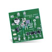 Analog Devices MAX20059EVKIT# ຊຸດປະເມີນຕົວຄວບຄຸມແຮງແຟງ - ຕົວຄວບຄຸມສະໄວປ່ຽນແປງ ສໍາລັບ 76V 1A 600kHz Mini Bu