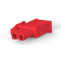 AMP Connectors - TE Connectivity 1-172165-2 ປຸ່ມກອງ PLUG HSG 2P .163"
