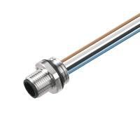Weidmuller 1861230000 ຕົວເຊື່ອມຕໍ່ມິດສະຕິກວົງກົມ SAIE-M12S-5-0.5U-M16