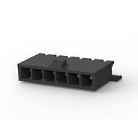 AMP Connectors - TE Connectivity 2-1445050-6 ຫົວຂໍ້ HDR VERT 6 POS TIN SINGLE ROW