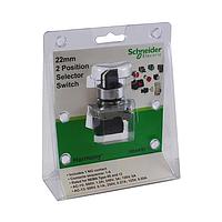 SCHNEIDER XB4AS1 ສະຫນັບສະຫນູນ Keylock 22mm 2 pos sel sw
