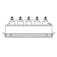 ITT Cannon PBX-NL-PS-EU-400 ຕໍ່ຕໍ່ພະລັງງານຫນັກ