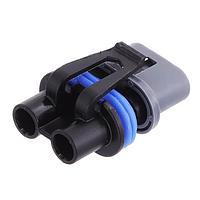 Aptiv 33503725 ຕົວເຊື່ອມ 2 ທາງ ຍິງ APEX Halogen Bulb Series ສີດຳ CONN