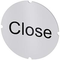 SIEMENS 3SU19000AB710DX0 ແກ້ວແບບປ້ອນ, ປິດ INSERT LABEL F. ILLUM PUSHBUTTON, ປິດ