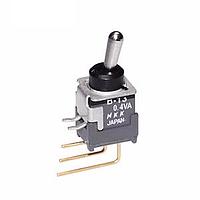 NKK Switches B13JV ສະຫນັບສະຫນູນ Toggle ON-OFF-ON .248 BAT VERTICAL PC .4VA