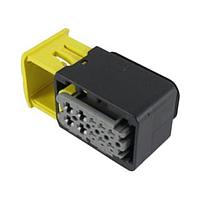 AMP Connectors - TE Connectivity 2-1564514-1 ກອງປົກຄຸມ 10POS, ປະສົມ, ກອງປົກຄຸມ REC, ASSY