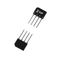 Diotec Semiconductor KBP302G ສະຕະປະລະພາບຟາສດຽວ Bridge, single phase, KBP, 200V, 3A, 150C