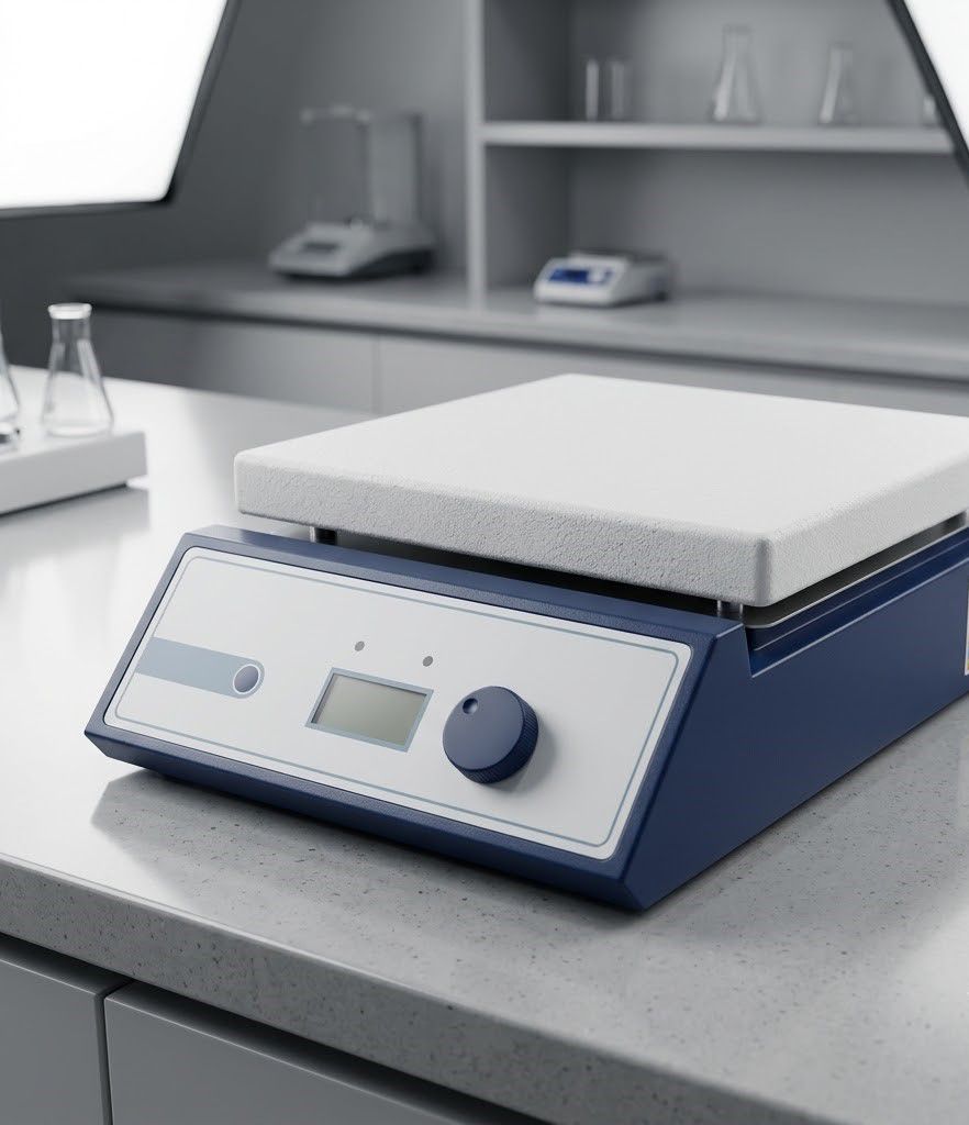 DaiHan HP-30D Digital Laboratory Hotplate with Ceramic-Coated Top Plate distributed by EMIN