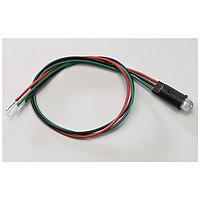 BIVAR PM53-RYW1.5 ຕົວບອກສະແດງ LED ຕິດຕັ້ງບົດປະກອບ 3 ຂາ ສີແດງ/ ເຫຼືອງ ຂາວ ແຕກຕ່າງ 1.5" ສາຍສອງ