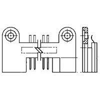 Raychem - TE Connectivity 583580-1 ກອງຫົວຂໍ້ມູນແລະກອງສາຍສະບັບ BOX PIN 50 POS. 100 C/L