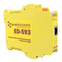 Brainboxes ED-593 Ethernet ເປັນ Thermocouples Ethernet ເປັນ 8 ຊ່ອງຂໍ້ມູນ Thermocouple