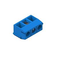 Wurth Elektronik 691106800101 ອຸປະກອນປ້ອງກັນສາຍສັ້ນ WR-TBL 10.0mm pitch Modular THT ສີຟ້າ ການເຂົ້າສາຍແບບຕັ້ງຕົ້ນ ອຸປະກອນປ້ອງກັນສາຍສັ້ນ 7.5mm ສູງ 1P