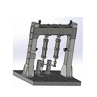 HST HST-HNP10 ເຄື່ອງທົດສອບຄວາມເມື່ອຍລ້າ Torsion ສໍາລັບ shaft ລະບົບສາຍສົ່ງລົດໃຫຍ່ (± 10KNm)